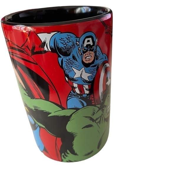 Disney Marvel comics Iron man Hulk Captain America Spider-Man Thor large mug - Picture 4 of 5